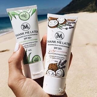 Thank Me Later sunscreen - Perfect tan