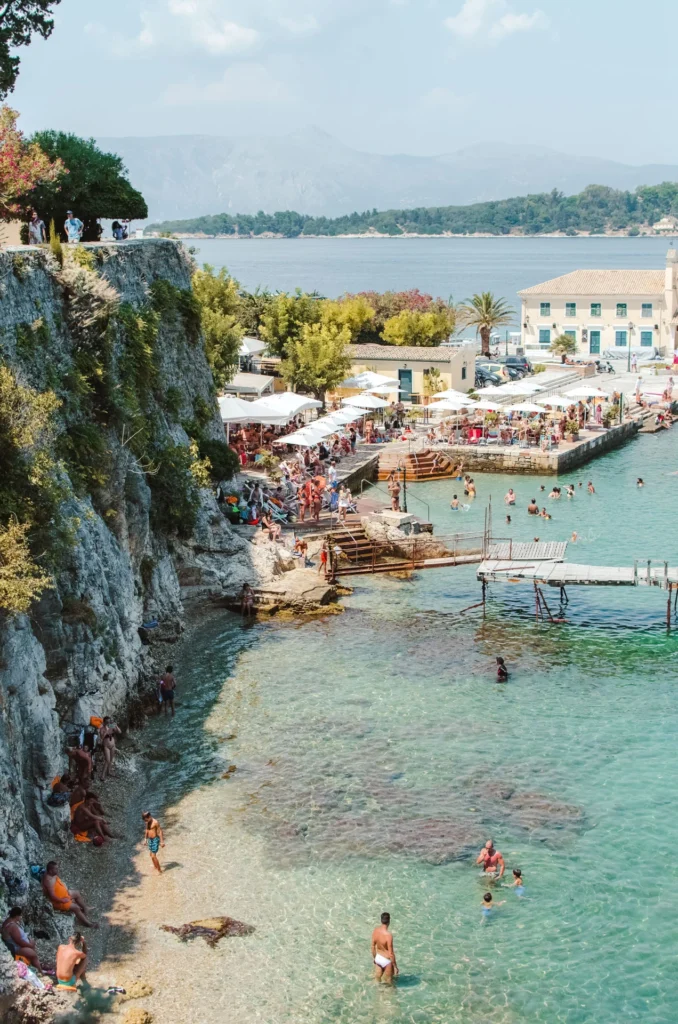 Faliraki beach Corfu Town