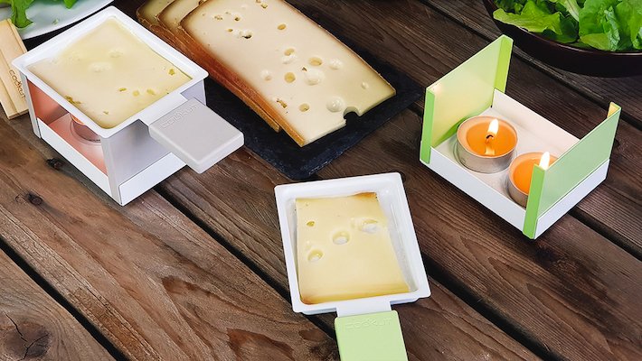 raclette a la bougie pliable