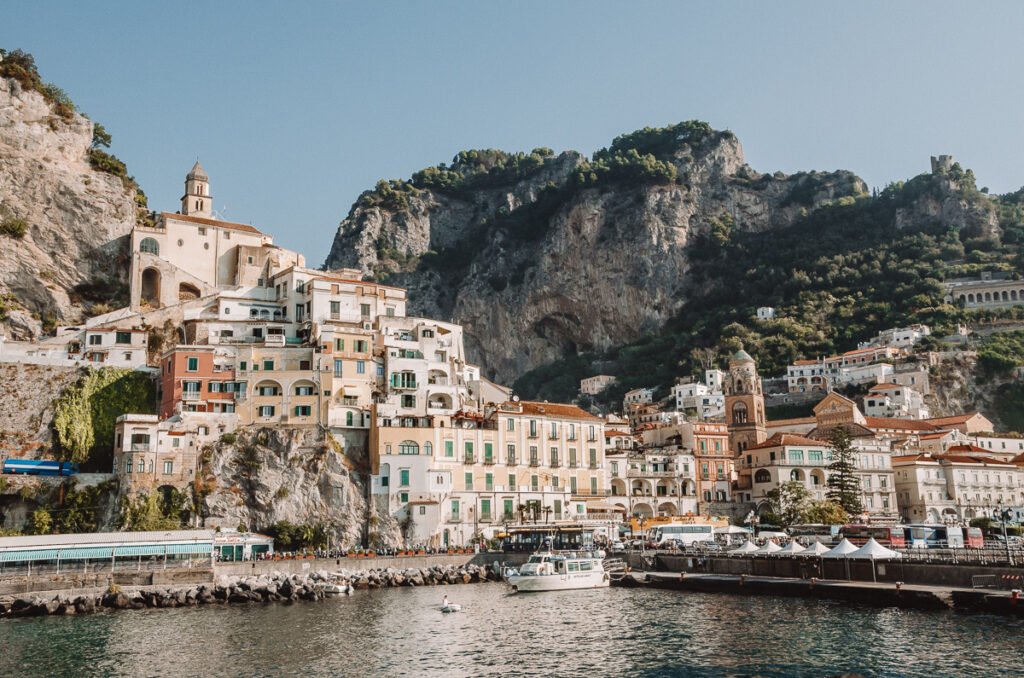 Vue sur Amalfi !