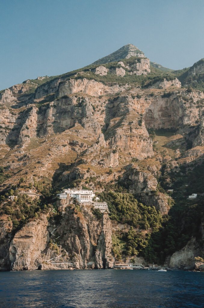Vue sur la côte amalfitaine