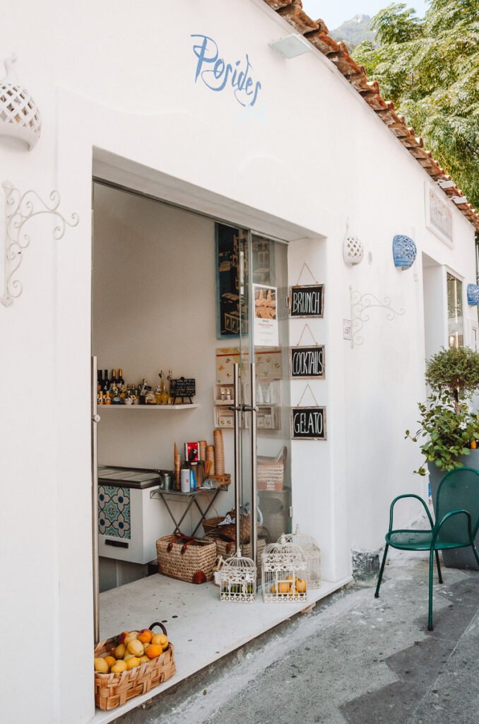 Posides cafe Positano