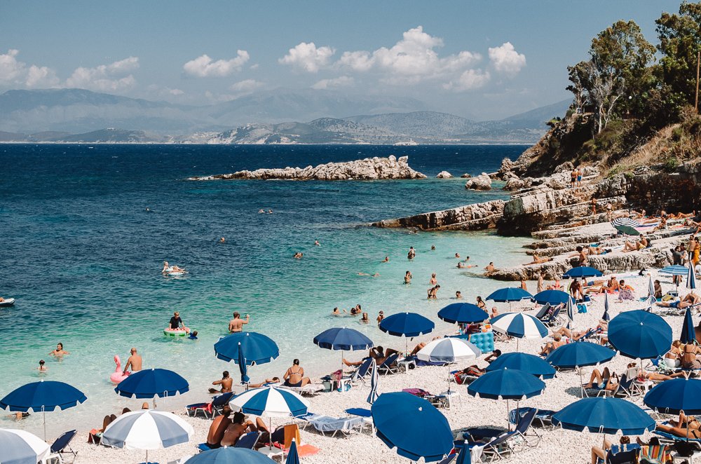 Bataria Beach, Kassiopi, Corfu