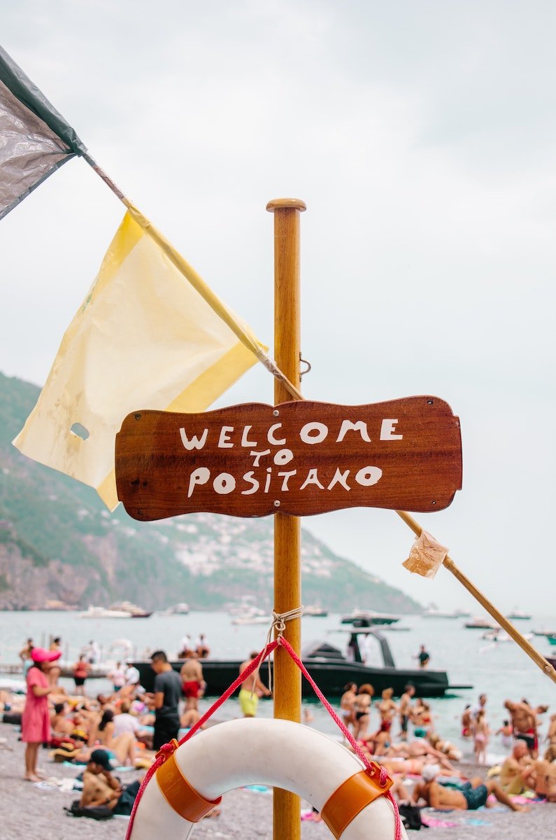 Plage Marina Grande à Positano