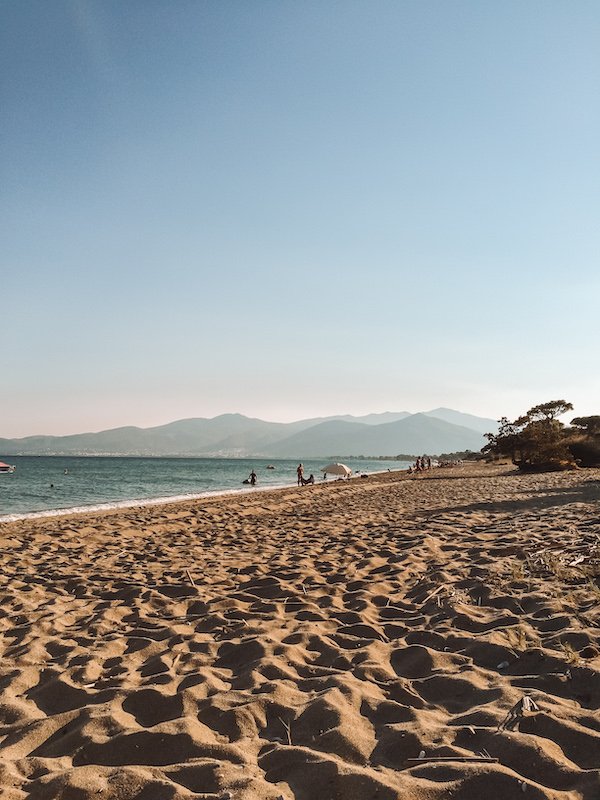 Plage de Schinias Athènes Grèce