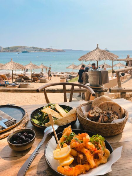 Lunch at Krabo, Athens, Greece