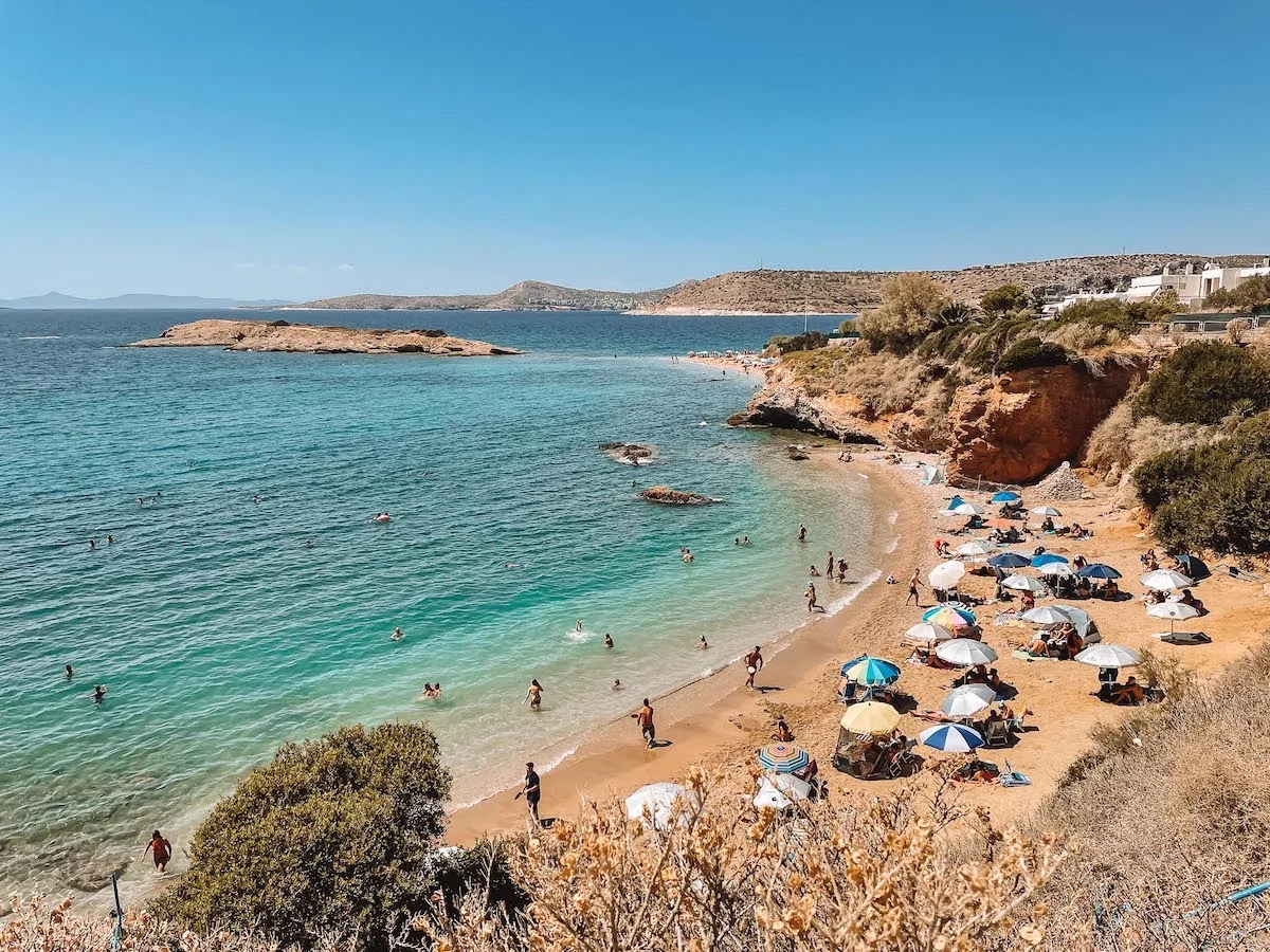Althea beach Athens Greece
