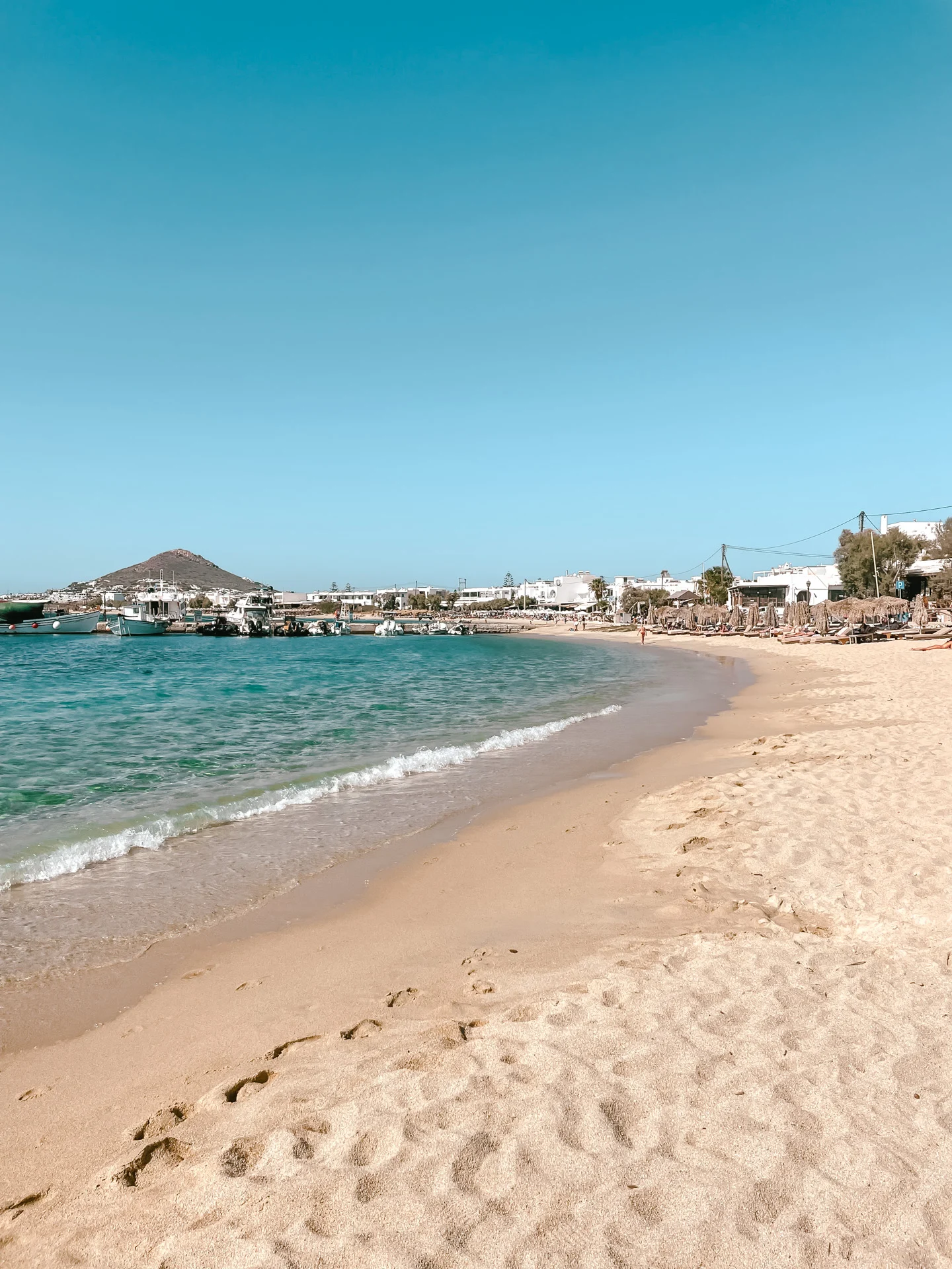 Que faire à Naxos : plage Agia Anna