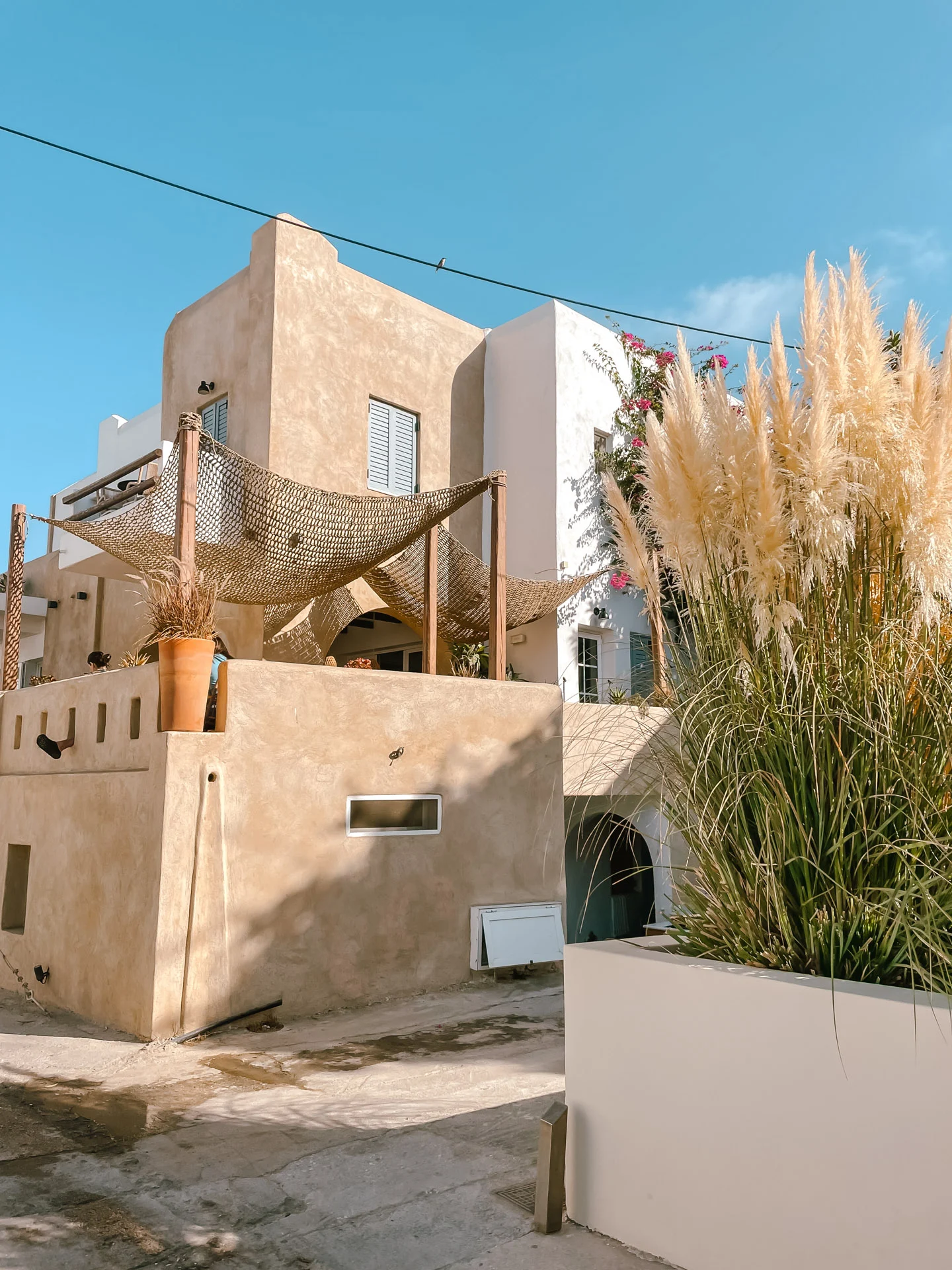 Agia Anna streets, Naxos