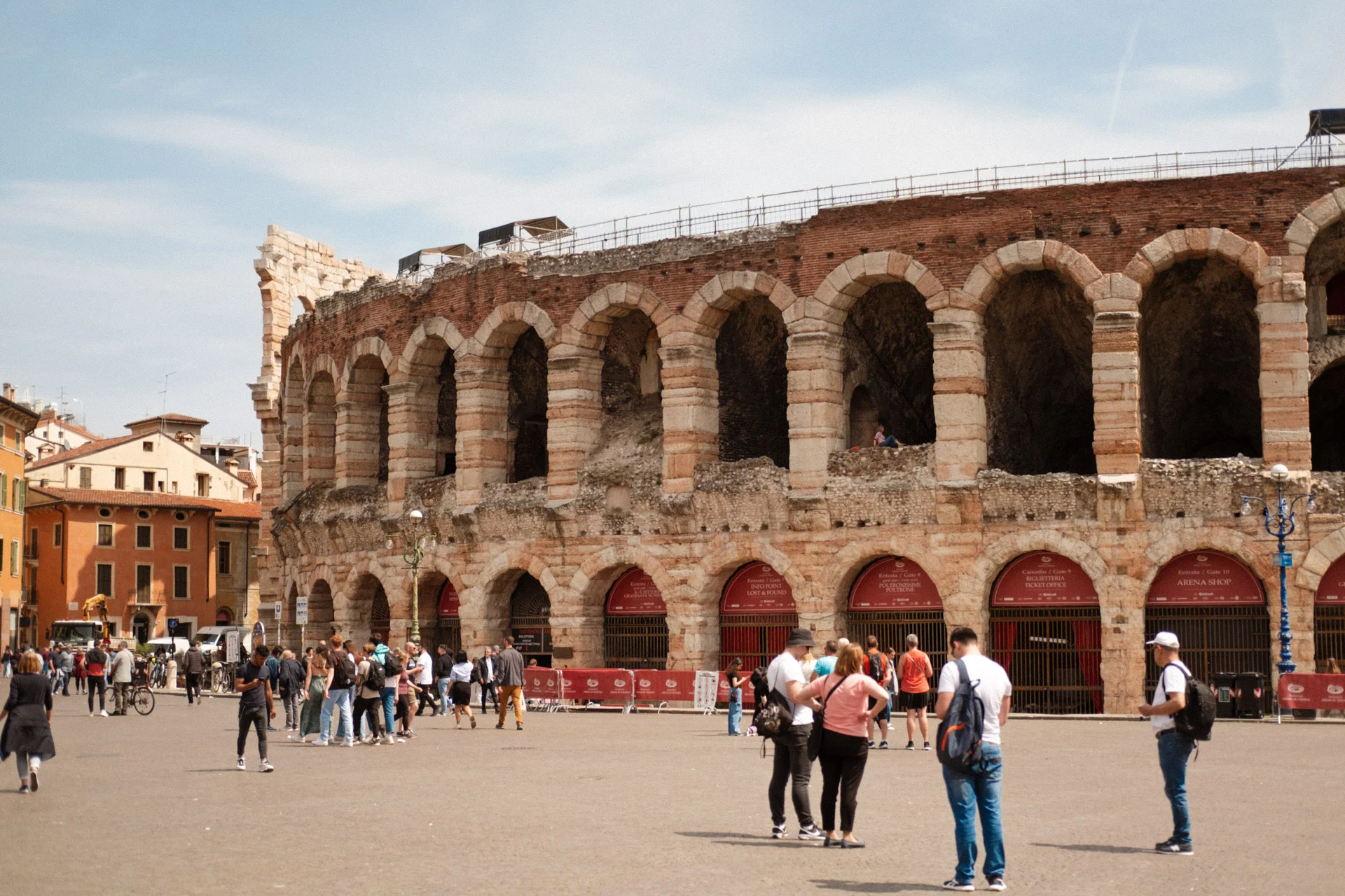 Arena : journée à Vérone