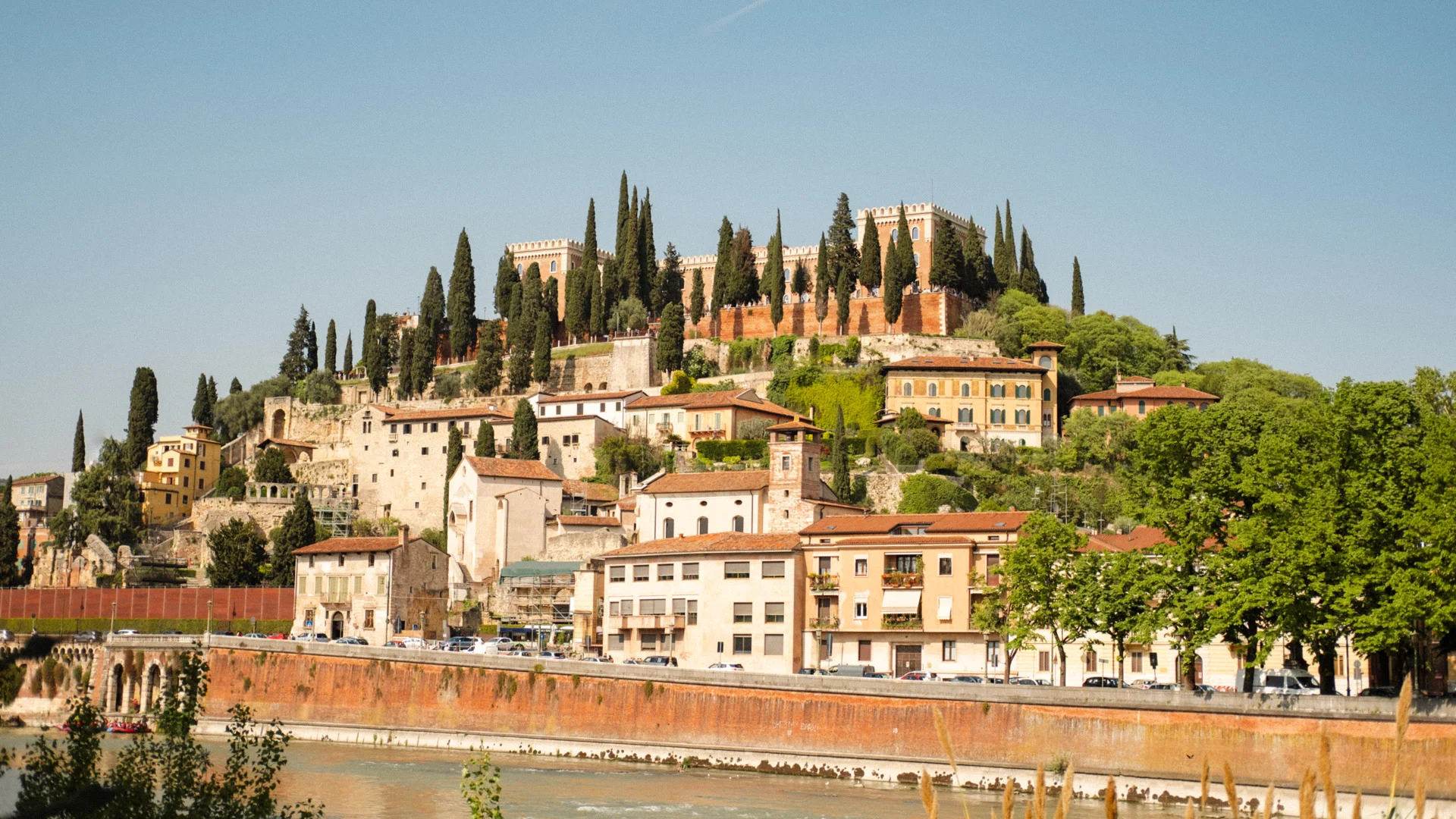 Castel San Pietro, journée à Vérone