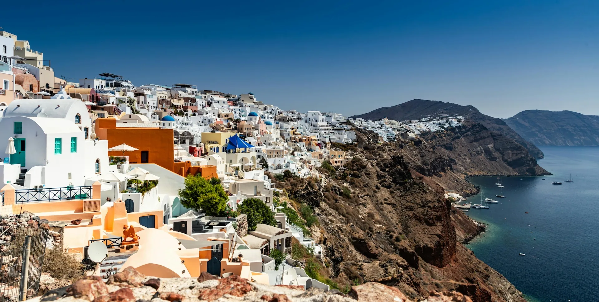 The best mediterranean destinations: Santorini, Greece